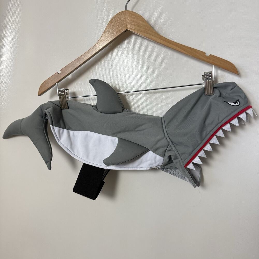 Shark Costume Dog Shark Hat Fin Mouth Teeth Halloween Joint Fish Medium